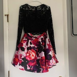 2 Piece Homecoming Dress Size 7
